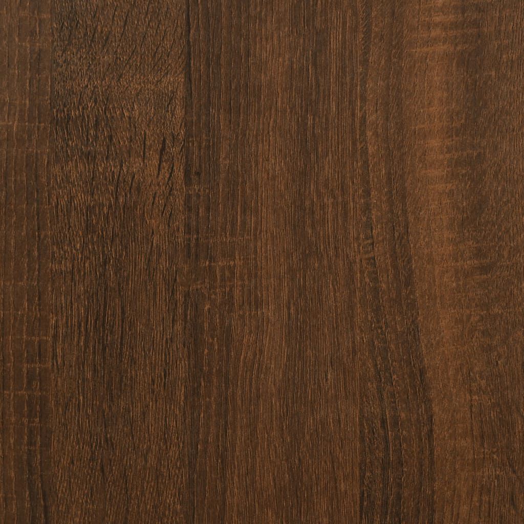 vidaXL Tv-meubel 103,5x30x50 cm bewerkt hout bruin eikenkleur