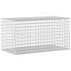 vidaXL Gabion met 5 mm Draad en 5x5 cm Gaas 100x50x50 cm