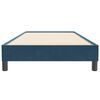 vidaXL Boxspring zonder matras fluweel donkerblauw 100x220 cm
