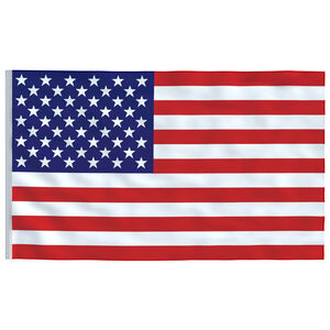 vidaXL Vlag Verenigde Staten 90x150 cm