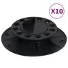 vidaXL Terrasdragers verstelbaar 10 st 25-40 mm