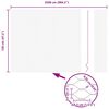 vidaXL Afrasteringspaal Zilver 25 x 1,2 m (25 mm gaas) Staal