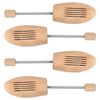 vidaXL Schoenspanners 2 paar EU maat 39-42 massief lotushout