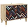 vidaXL Tv-meubel OMMEN 69 x 33 x 50 cm Sonoma Bewerkt hout