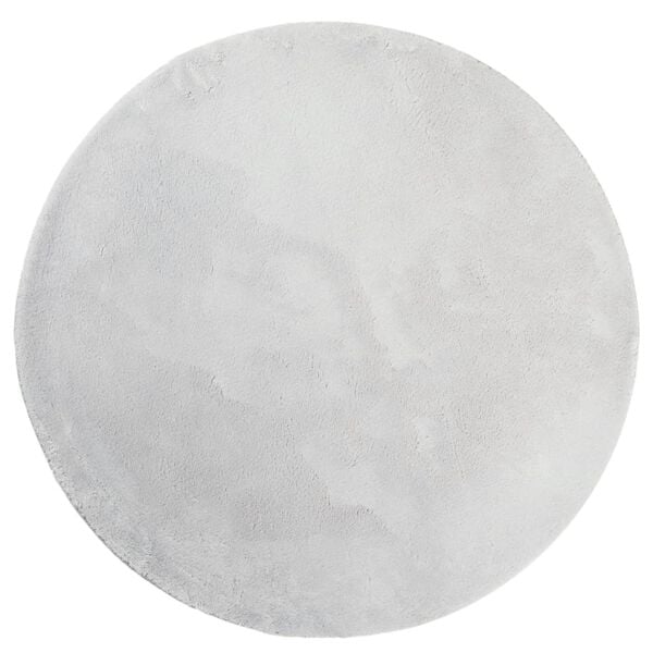 vidaXL Vloerkleed HUARTE laagpolig zacht wasbaar &Oslash; 200 cm grijs