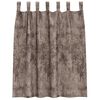 vidaXL Velvet Gordijnen 2 pcs Cappuccino 140 x 140 cm Fluweel