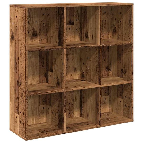 vidaXL Boekenkast 98x29x97,5 cm oud houtkleurig