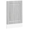 vidaXL Vaatwaspaneel Porto 45x1,5x57cm bewerkt hout grijs sonoma eiken