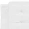 vidaXL Bedframe zonder matras "Zadar" kunstleer wit 100x200 cm