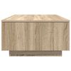 vidaXL Salontafel met lade Sonoma Eiken 95 x 55 x 31 cm Bewerkt hout