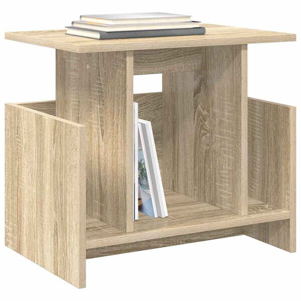 vidaXL TV-standaard Sonoma Eiken 50 x 35 x 45 cm Bewerkt hout