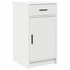 vidaXL Dressoir Wit 40 x 40,5 x 75 cm Bewerkt hout