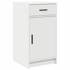 vidaXL Dressoir Wit 40 x 40,5 x 75 cm Bewerkt hout