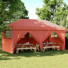 vidaXL Partytent Terracotta 292 x 580 x 315 cm Oxford Stof