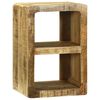 vidaXL TV-kast met plank Bruin 36 x 30 x 54 cm Massief mangohout