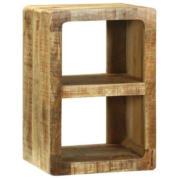 vidaXL TV-kast met plank Bruin 36 x 30 x 54 cm Massief mangohout