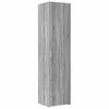 vidaXL Hoge kast 45x42,5x185 cm bewerkt hout grijs sonoma eikenkleurig