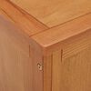 vidaXL Opbergbox Naturel 50 x 45 x 45 cm Engineered wood en eik
