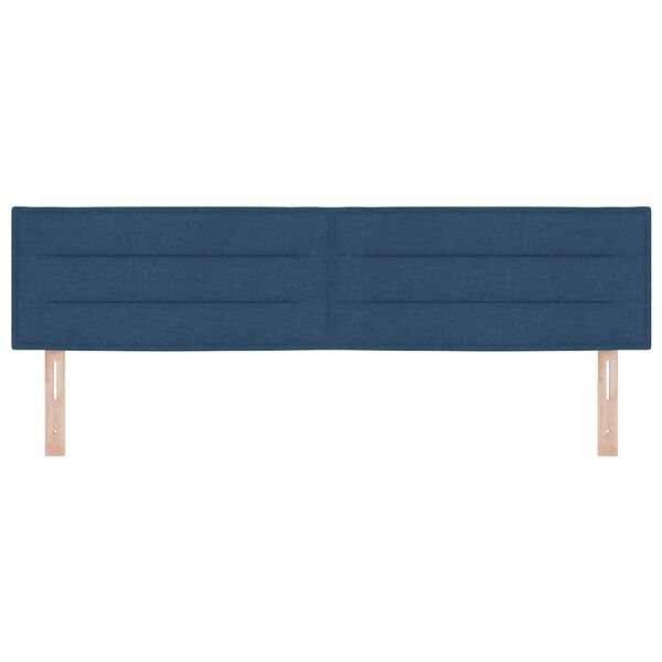 vidaXL Hoofdbord Blauw 180 cm Stof