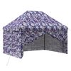 vidaXL Pop-up Gazebo met 4 Zijwanden 2,95 x 4,1 m Blauw Camouflage
