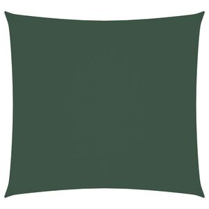 vidaXL Zonnescherm vierkant 2x2 m oxford stof donkergroen