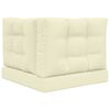 vidaXL Buiten bankkussen 3 pcs Cr&egrave;me Polyester