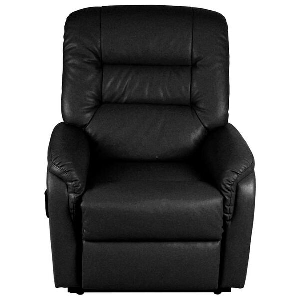 vidaXL Televisiefauteuil kunstleer zwart