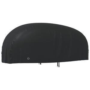 vidaXL Motorhoes 295x110x140 cm 210D oxford zwart