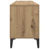 vidaXL TV-kast Artisan Eiken 150 x 30 x 45 cm Gemonteerd hout en ijzer