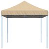 vidaXL Partytent inklapbaar pop-up 440x292x315 cm beige