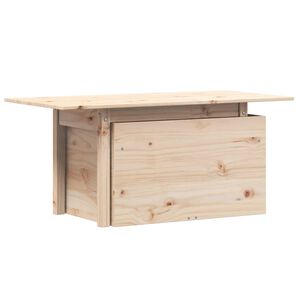 vidaXL Tuintafel 100x50x75 cm massief grenenhout