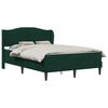 vidaXL Bedframe met hoofdeinde Donkergroen 160 x 200 cm Fluweel