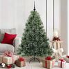 vidaXL Kunstkerstboom met 150 LED met standaard Groen 150 cm PE en PVC