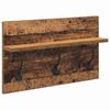 vidaXL Halmeubelset met lade met plank 4 pcs Oudhout Bewerkt hout