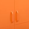 vidaXL Kledingkast 90x50x180 cm staal oranje