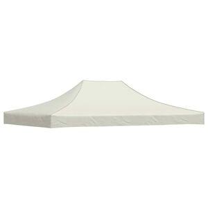 vidaXL Partytentdak 270 g/m&sup2; 4x3 m cr&egrave;me