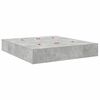vidaXL Opbergbedframe met opslag Beton Grijs 180 x 200 cm Bewerkt hout