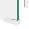 vidaXL TV-meubel/monitorverhoger transparant 60x25x11 cm glas
