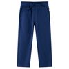 vidaXL Kinderbroek met trekkoord 104 marineblauw