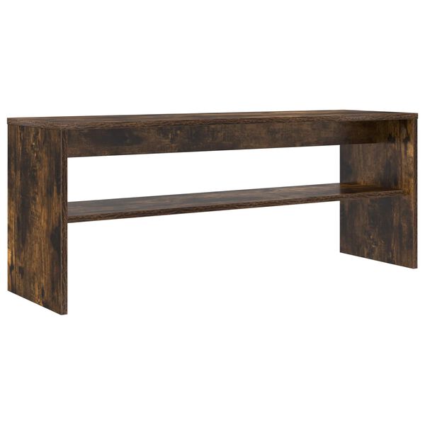 vidaXL TV-kast Gerookt eiken 100 x 30 x 40 cm Bewerkt hout