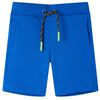 vidaXL Kindershort met trekkoord 104 blauw