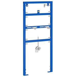 vidaXL Badkamer muursteun Blauw 50 x 3 x 112 cm