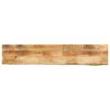 vidaXL Tafelblad met natuurlijke rand 140x40x2,5 cm massief mangohout