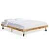 vidaXL Bedframe massief mangohout 200x200 cm
