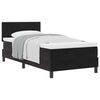 vidaXL Boxspringbed met hoofdeinde Zwart 90 x 190 cm Fluweel