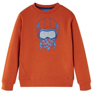 vidaXL Kindertrui 104 lichtroestkleurig