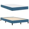 vidaXL Boxspringbed met matras Donkerblauw 120 x 220 cm Stof