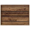 vidaXL Tijdschrift Rek 2 pcs Oudhout 100 x 12 x 70 cm Bewerkt hout