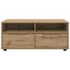 vidaXL TV-kast met lade Artisan Eiken 100 x 48 x 43 cm Bewerkt hout