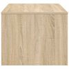 vidaXL Salontafel Sonoma Eiken 80 x 50 x 40 cm Bewerkt hout